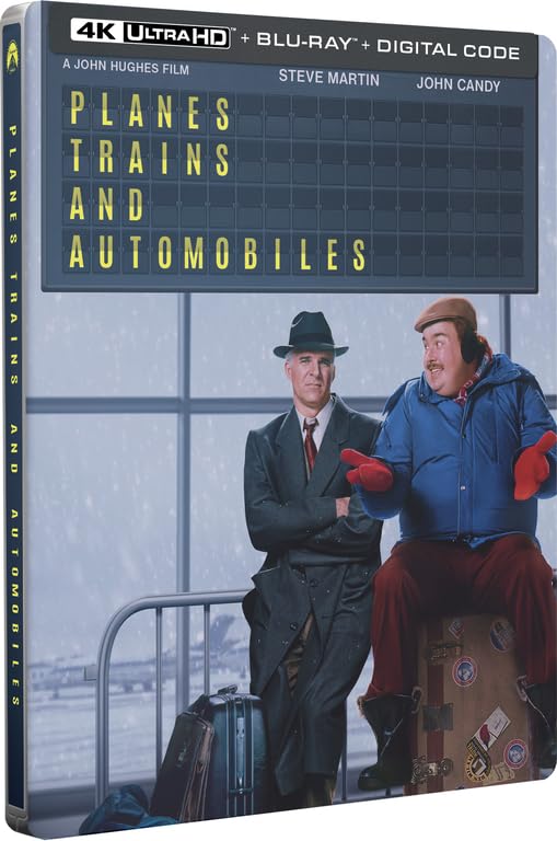 Image of Planes, Trains and Automobiles Amazon Exclusive [4K UHD STEELBOOK + Blu-Ray + Digital Copy]