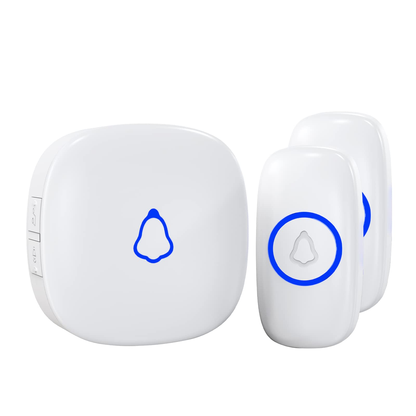 SECRUI Wireless Doorbell, Electric Cordless Door Bells Chime IP55 Waterproof Battery Operated at 1000ft Long Range with 58 Melodies 5 Volume Plug in Receiver Easy Install for Home, Front, Classroom — image 1