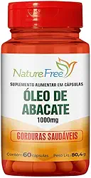 Óleo De Abacate 60 Cápsulas 1000mg