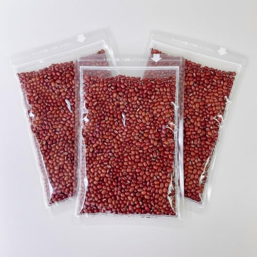 北海道産 小豆 200g×3袋 国産 低脂質・高タンパク あずき 健康食品 赤飯 餡 あんこ 汁粉 和菓子 ヘルシー ロハス LOHAS