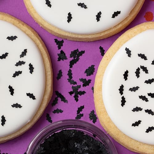 PME Halloween Essbare Streuselflocken in Fledermausform (1g)