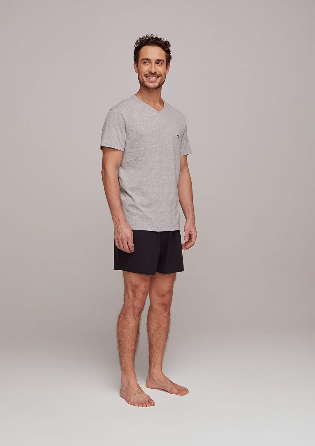 Pijama Masculino Curto Em Malha Cinza XG em promoção! Veja a oferta e mais achadinhos de Moda íntima 7 Hoje é o melhor dia para comprar Pijama Masculino Curto Em Malha Cinza XG com aquele preço maroto! Promoção! Aproveite a oferta! 7