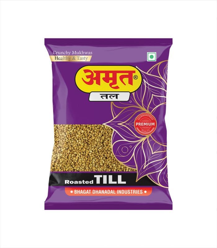 AMRUT Till Mukhwas - (200gm x 4 = 800g) (Pack Of 4) | Royal Digestive Crunchy and Tasty Mukhwas mouth freshener | Traditional Refreshing Mukhwas Ready to Eat (B0CNPZ8TSC) Amazon Price History, Amazon Price Tracker