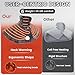 Heating Pad for Neck and Shoulders and Back, 2.6lb Weighted Electric Heat Pad for Pain Relief, Christmas Gifts for Women Men Mom Dad, Large FSA Eligible Heated Wrap, 9 Heat Settings&11 Timer