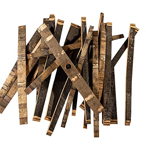Full Set whiskey/bourbon Barrel Staves (25 Staves)