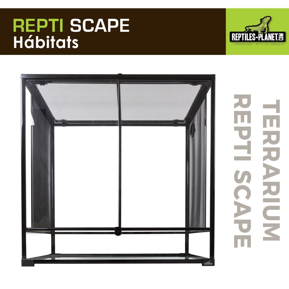 Reptiles Planet - Repti Scape H90 - Terrario de Aluminio - 91,4x45,7x90 cm