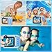 Waterproof Camera, 3M/10FT Underwater Camera for Kids 1080P HD 10X Digital Camera with 2.4