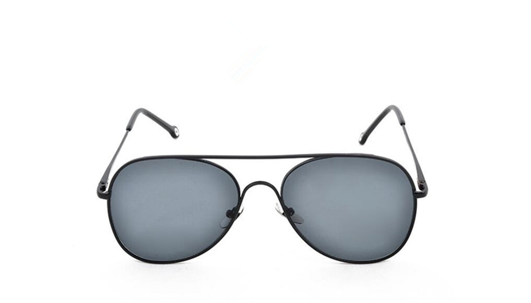 European and American style, Fashion sunglasses male personality frame glasses metal sun glasses Resin metal black QWERT 145 * 56 * 55 * 16 * 140mm