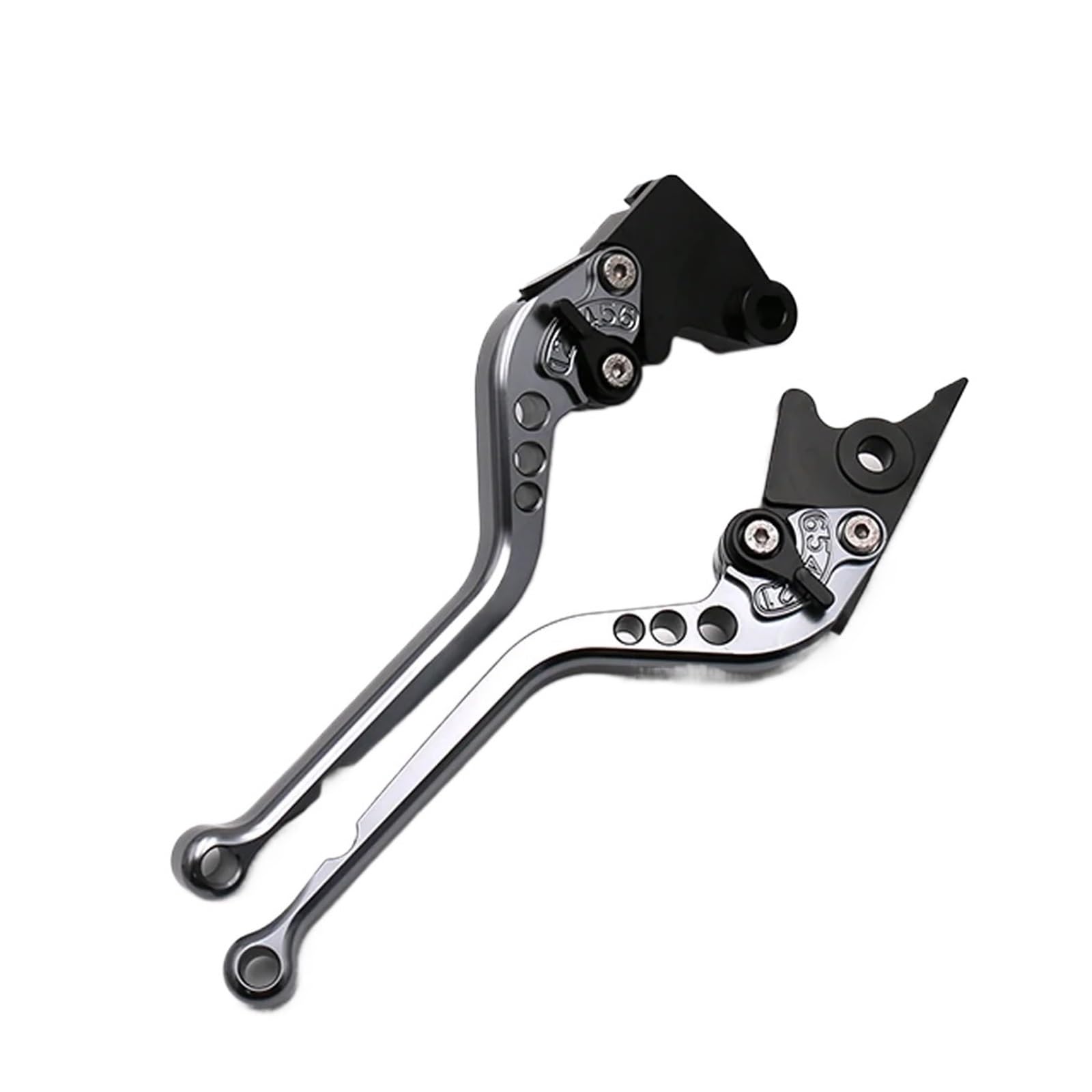 Hguvsjd for Kawasaki Z750S Z750 ZR750 ZR7 ZR7S 1991-2006 2007 2008 Short Long Handle Brake Clutch Levers Motorcycle Brake Lever(Long Titanium)