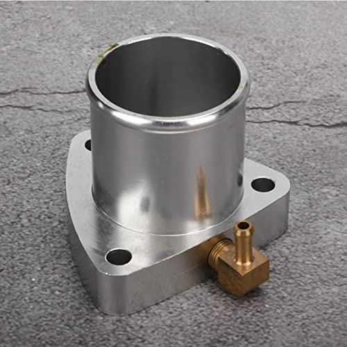 Adaptador turbo de 3 pernos con codo de 90 grados resistente a impactos 6