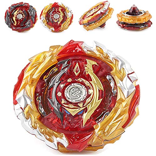 Mopogool Battling Tops Toy Evolution Blades Turbo God Bey Game Accessories Bey Burst Gaming Toy Super King B-172 Booster World Spriggan Unite 2B High Performance Spinning Top Master Gyro Gift for Boys
