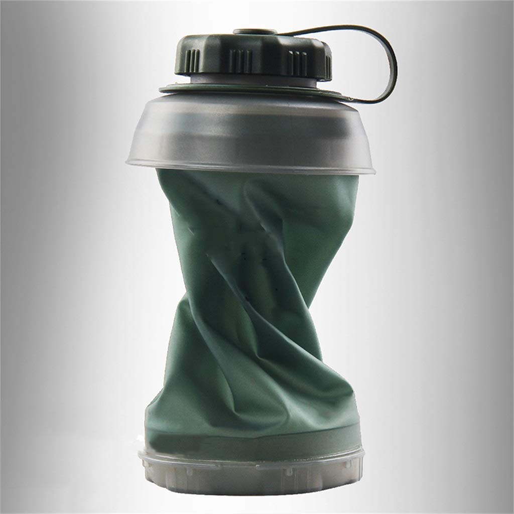 Faltbare Wasserflasche, Draussen 750 Ml Hohe Kapazität Reisewasserkocher Joggen Multifunktion