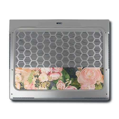 Image of MightySkins Glossy Glitter Skin Compatible with Alienware X16 R1 (2023) Full Wrap Kit - Faded Roses | Protective, Durable High-Gloss Glitter Finish | Easy to Apply & Change Styles | Made in The USA