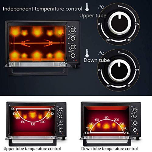 LYKYL Digital Fry, heteluchtoven, broodrooster, Air Fryer, met 90L Capacity, en een roestvrijstalen afwerking - Image 8