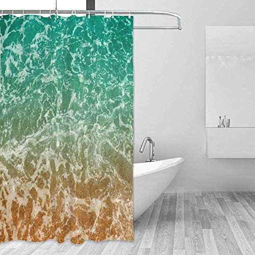 Rideau de douche en polyester de qualité supérieure 182x182 cm coloré