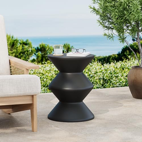 Christopher Knight Home Taric MGO Outdoor Side Table, Lightweight Concrete