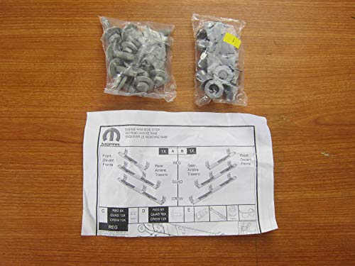 Mopar 2009-2013 Dodge Ram Side Step Hardware Mounting Kit New OEM