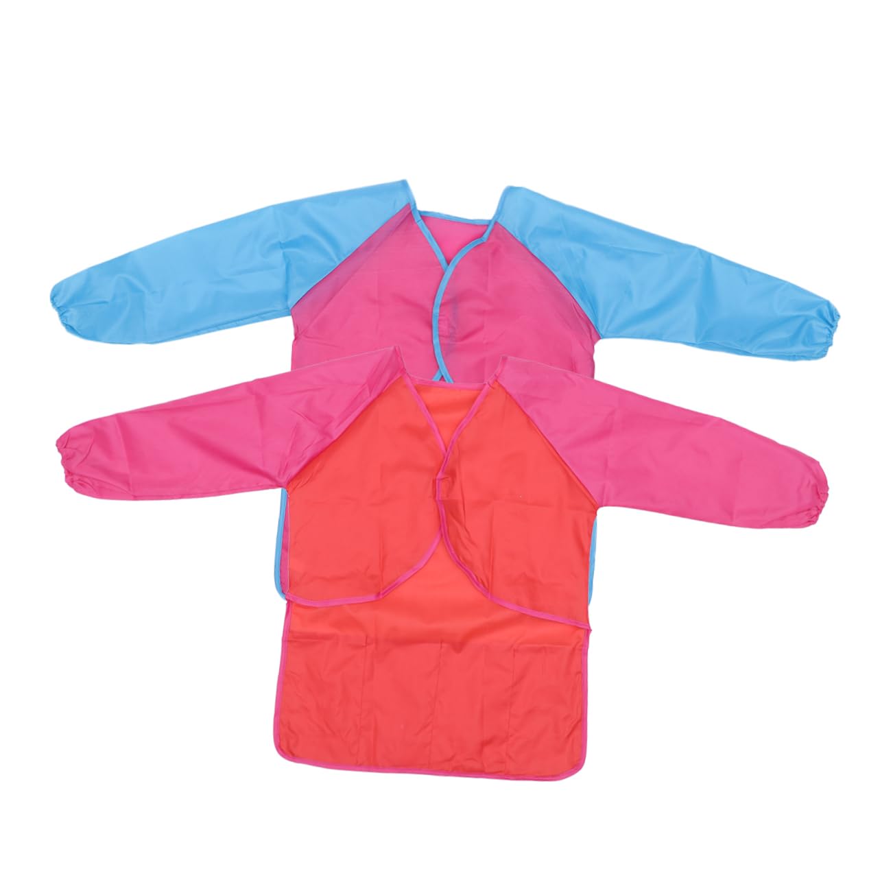 IMIKEYA 4 Pcs Art Blouse Tablier À Manches Longues Art Blouse Pour Enfants Tablier De Peinture Pour Tout-Petits Tabliers D'Art Pour Enfants De Cuisine Pour Bavoirs Pour
