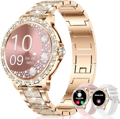 GADIXY Smart Watches for Women(Make/Answer Call) with Diamond:1.32