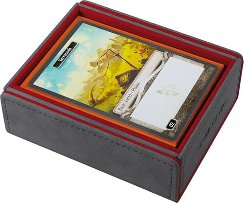 Gamegenic Token Keep Gray/Red - Scatola Porta Tessere - 6