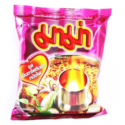 Thai Mama Instant Noodles Yentafo Tom Yum Mohfai Flavour 60g - 12 Packs