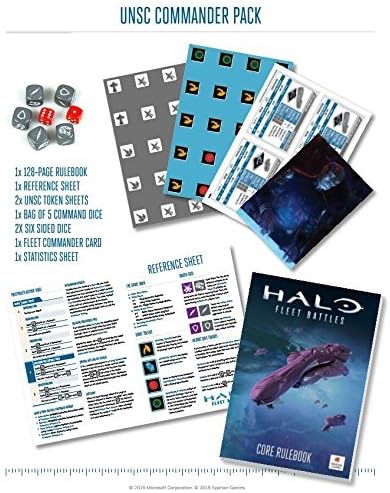 Halo: Fleet Battles: UNSC Commander Pack HFUN01 by Spartan Games