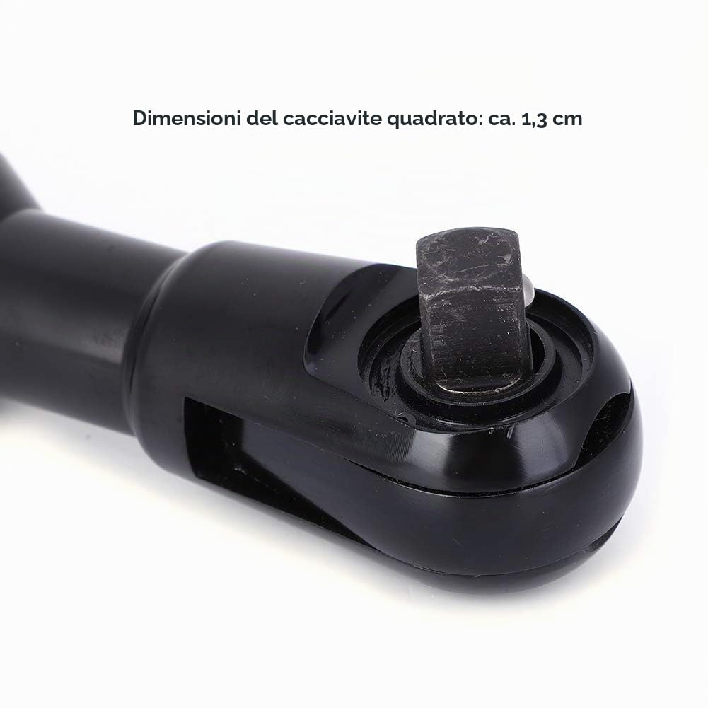 Cricchetto Pneumatico Chiave utensili pneumatici chiavi pneumatiche a Percussione Angolare da 1/2 Pollice Torsione a Coppia per Impieghi Gravosi 45ft-lbs