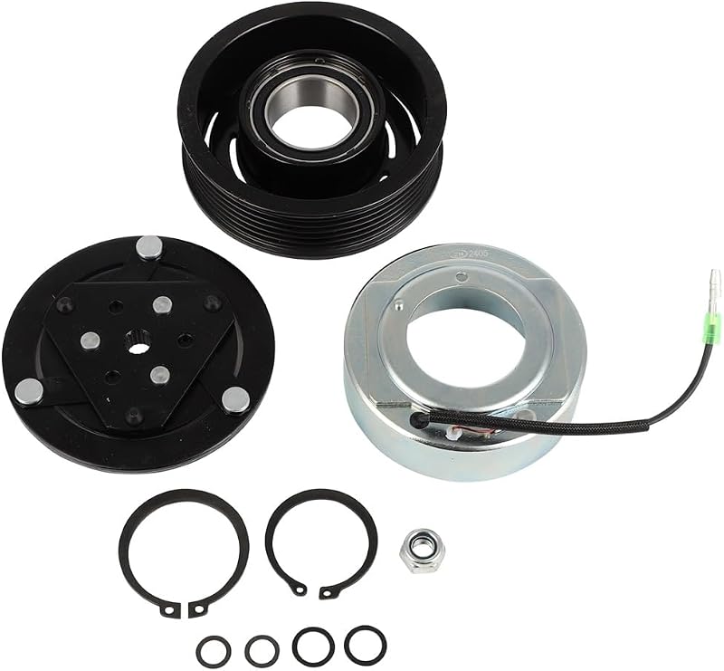 Compressor de ar-condicionado cciyu com embreagem QS90 para Mitsubishi ASX, Lancer e Outlander