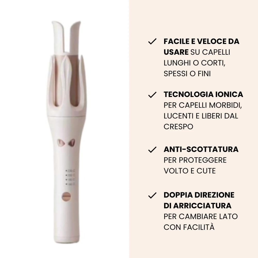 Arricciacapelli automatico (Bianco)