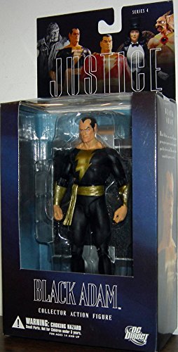 Figurine articulée Black Adam DC Direct avec finitions premium pour vitrine de collection