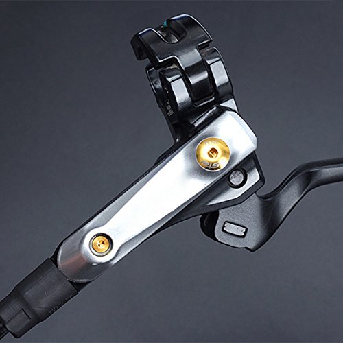 Parafuso, Romacci 4 PCS TC4 Titânio Parafusos do Cilindro do Freio Hidráulico da Bicicleta Parafuso