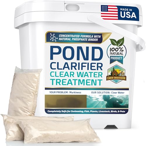 Pond Clear Water Treatment - 16 Pack for 8 Months of...
