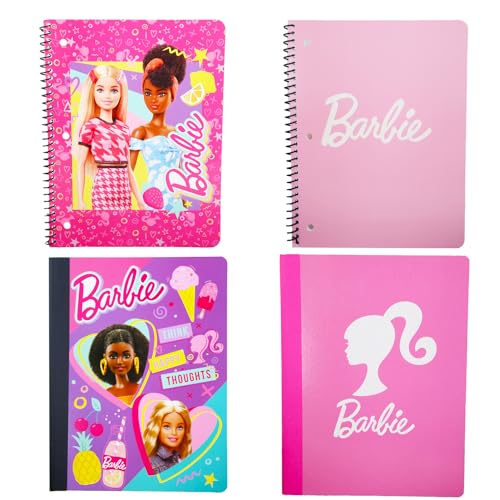Barbie Backpack with School Supplies for Girls - Bundle with School Bag, Stationery Set, Water Bottle, More | Barbie Backpack Set for Kids4