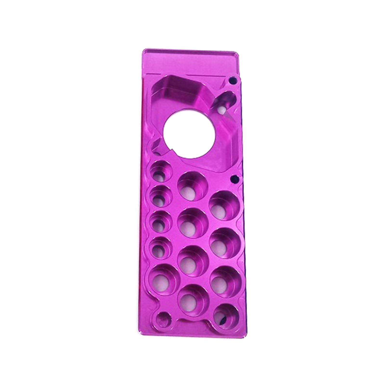 Tsophreniq Purple Tool Stand For Model Car Repair And Tools Neat & Efficient Organized Workspaces Aluminium Alloy Shelf Tool Stand