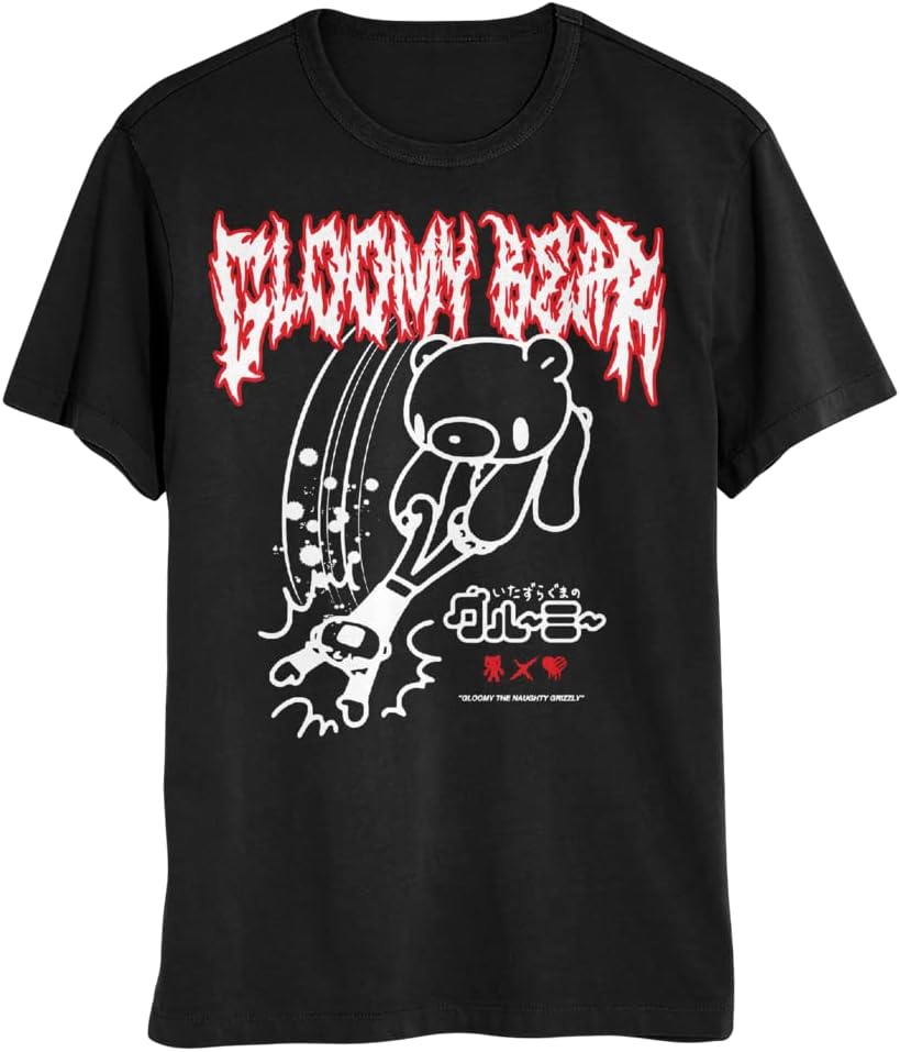 Isaac Morris LimitedGloomy Bear Slam Mens and Womens Short Sleeve T-Shirt
