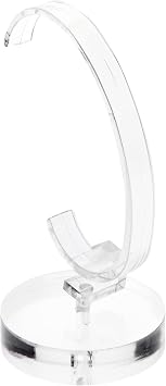 Plymor Clear Acrylic Watch Display Stand, 2" Round x 4" H