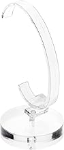 Plymor Clear Acrylic Watch Display Stand, 2" Round x 4" H (2 Pack)