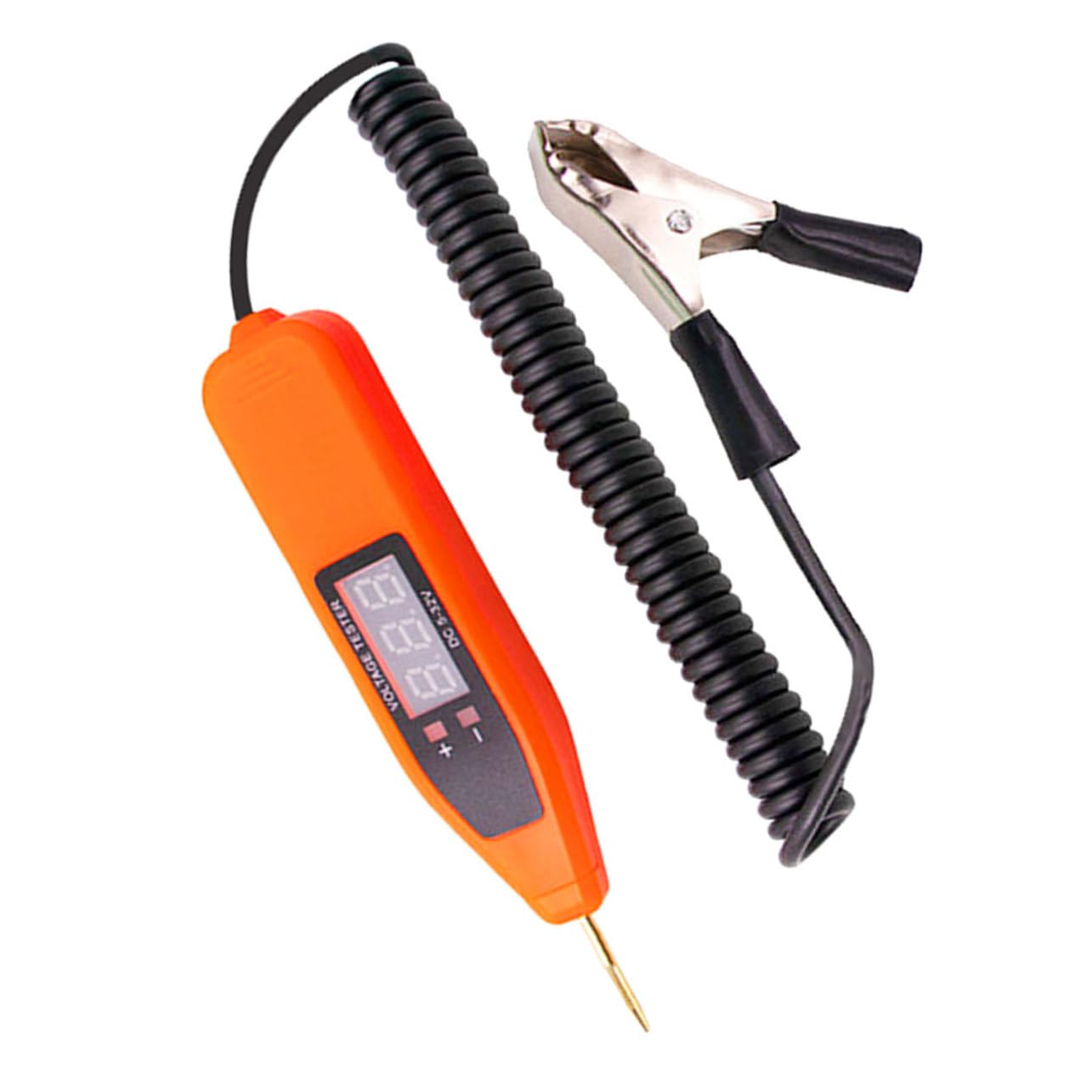 Zerodeko 4 Pièces Stylo de test de tension stylo testeur de tension de voiture numérique fusible voiture outil de testeur de fusibles de voitures testeur électrique automatique électronique