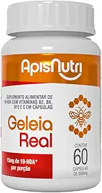 Geleia Real 500mg (60 caps), Apisnutri