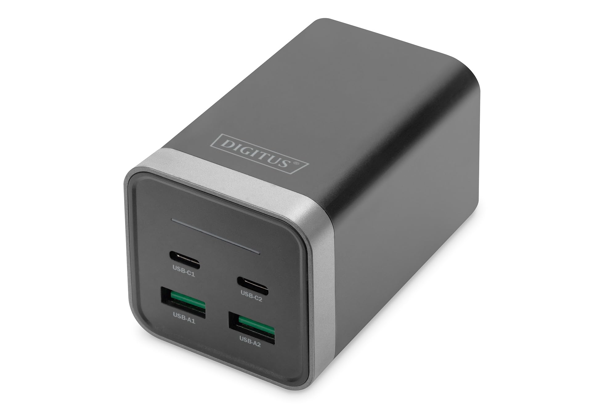 DIGITUS USB-Ladeadapter 4-Port 150W GaN/2xUSB-C/2xUSB-A/PD3.0