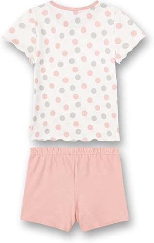 julia meisjes pyjama-set - roze strikjes