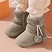 Girls Faux Fur Snow Shoes Cute Winter Warm Thick Fuzzy Lined Ankle Boots Fashion Thermal Shot Boots