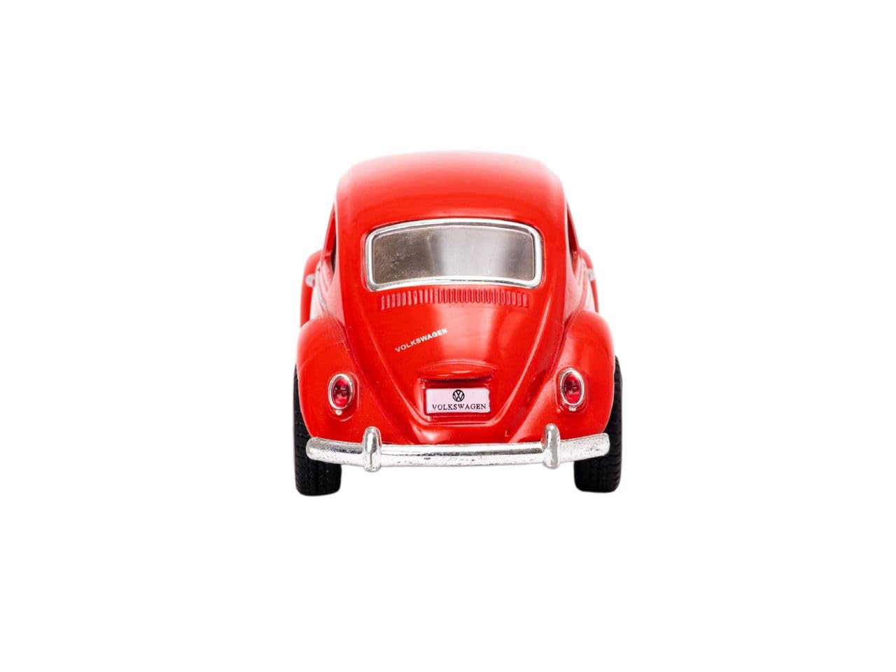 Easy Toys model car compatible with Classical Beetle 1967. Scale toy car with opening doors. Car modeling. (Red) - Image 4
