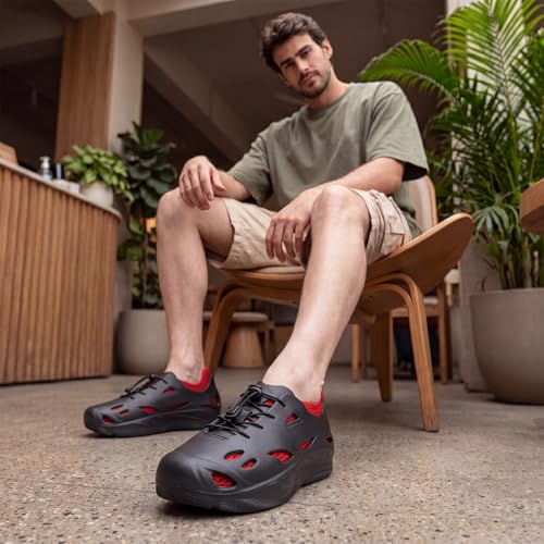 Image of YOHO Zogs Convertible Hybrid Clog-Sneaker for Men | Waterproof Monsoon & Rainy Footwear | Removable Knit Socks