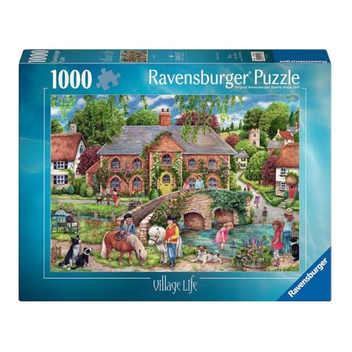 Ravensburger Village Life Puzzle mit 1000 Teilen, für Erwachsene und Kinder ab 12 Jahren