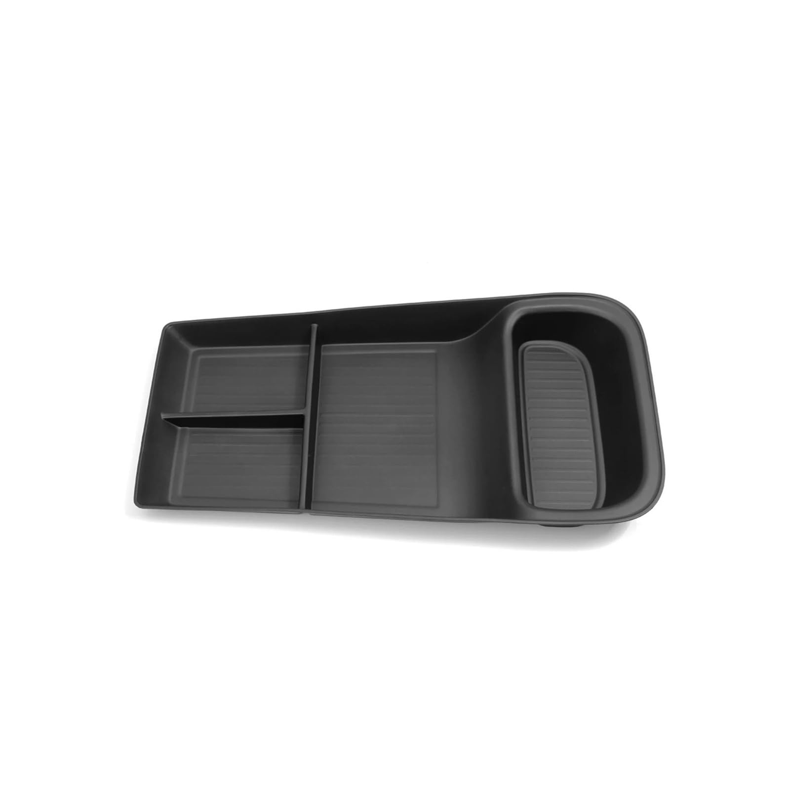 AJOHBM Car Armrest Storage Box For Polestar 4 2023 2024 Center Console Lower Layer Tray Organizer Accessories Tidying Box Central Control Lower Storage Box