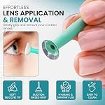 Soft Contact Lens Green Inserter Remover | for Certain Soft Contact Lenses Suction Holder |3pcs | by Sports World Vision - Image 2