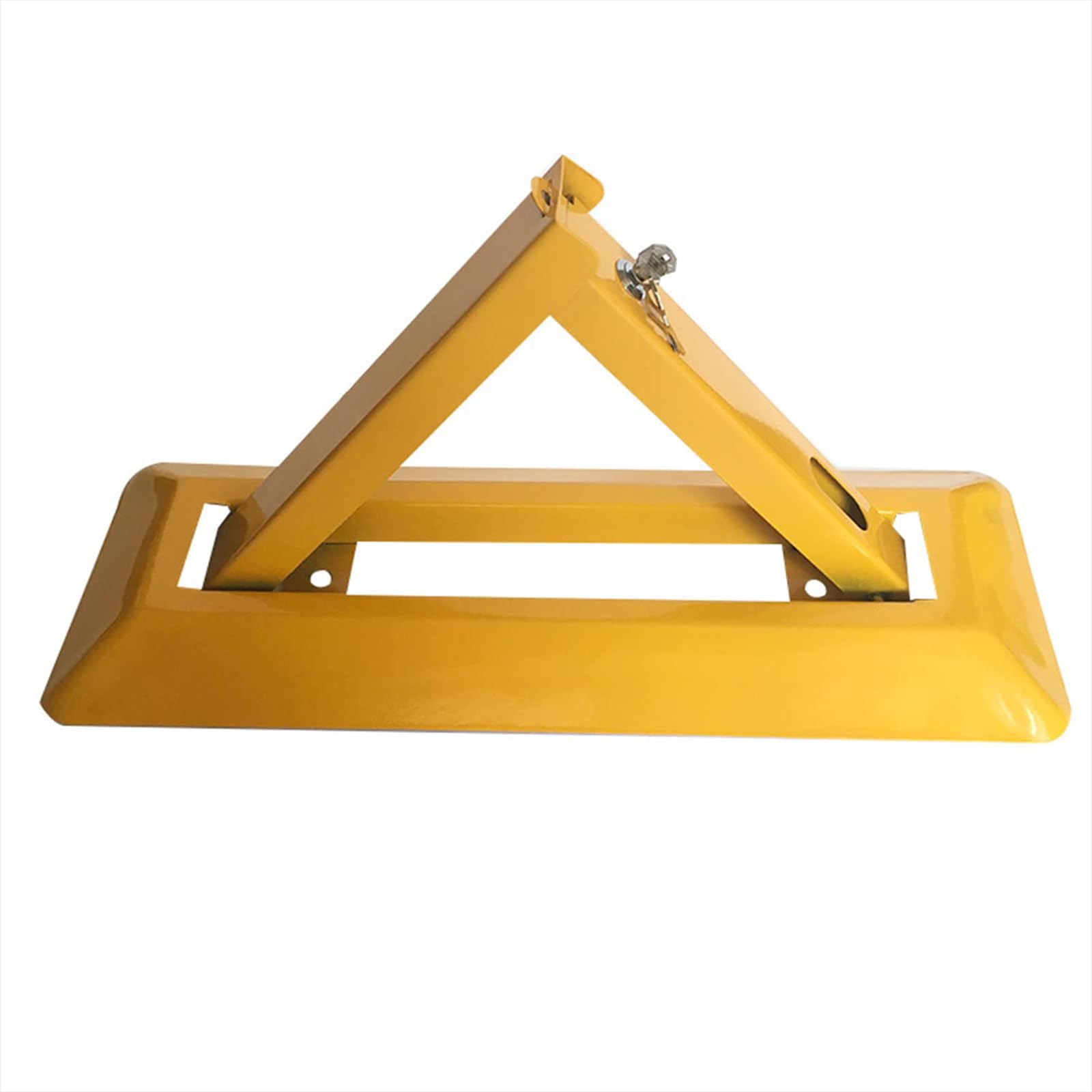 Barriera di parcheggio bloccabile Sicurezza del parcheggio Pieghevole Blocco del parcheggio Pieghevole, palo di parcheggio per Auto Triangolare, Blocco del parcheggio