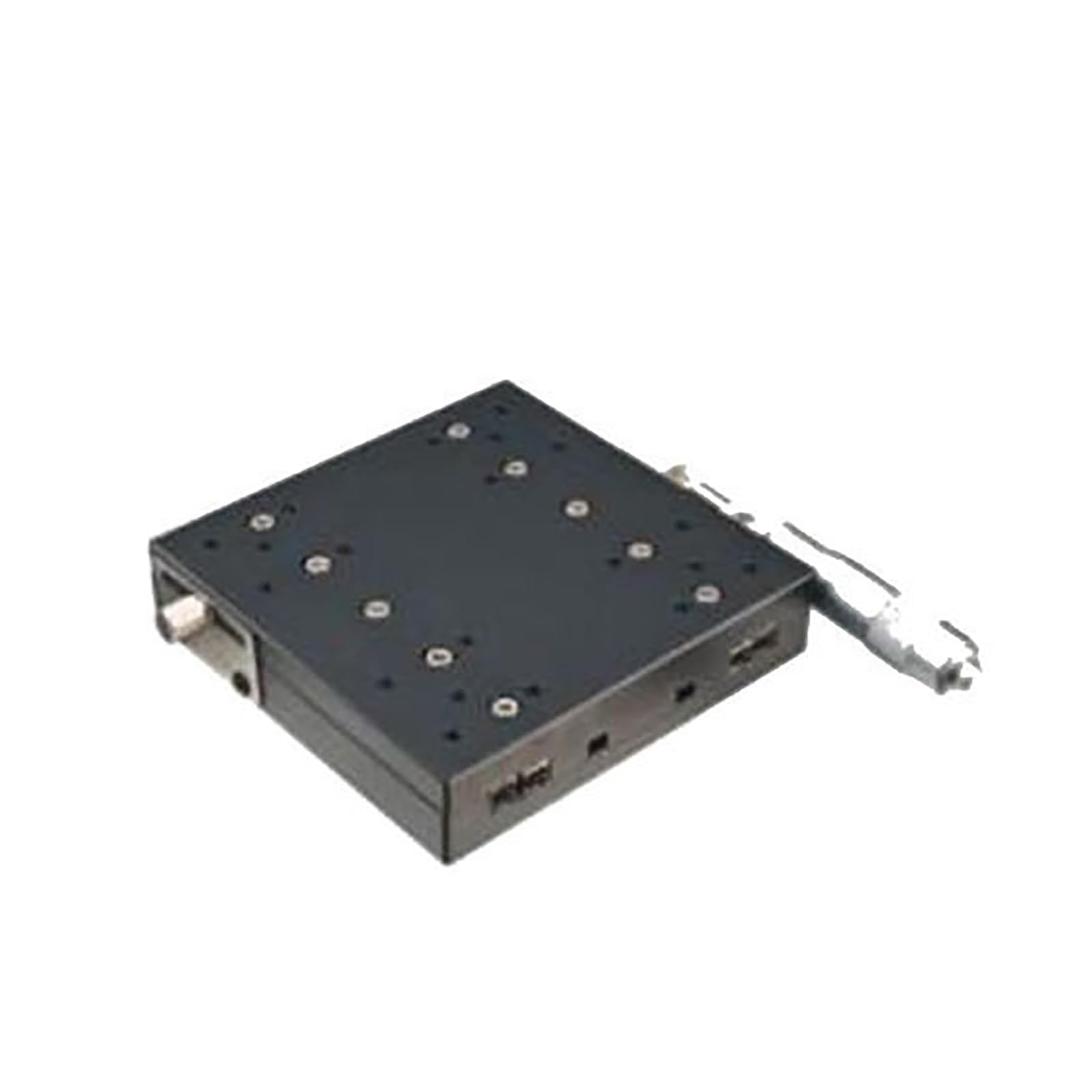 KGLHJDY Precision Manual Displacement Sliding Table Micrometer Sliding Stage Platform Guide Rail for LY70 LY80 LY90 LY100 LY125 Component(80 x 80mm)