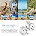 South Africa Travel Plug Adapter,South Africa Plug Adapter 3 Prong Safe Grounded USA to Any Type M for Country Such as Botswana,Nepal Pakistan,Namibia and More,White 2 Pack